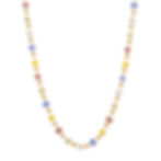 縮圖：Dopamine-Inspired Colorful Beaded Necklace & Bracelet Set – Stainless Steel
