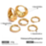 縮圖：mini chunky hoop cz hoop classic hoop earrings stack earrings 3pairs one set