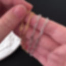 縮圖：Firwork paper clip dainty necklace