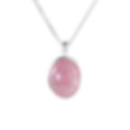 縮圖：Strawberry Crystal Oval Ring for Women – Minimalist natural stone ring