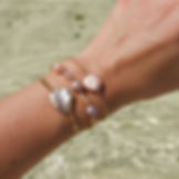 縮圖：Irregular Baroque Freshwater Pearl Bracelet – Minimalist Luxe