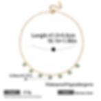縮圖：Turquoise Combination Stainless Steel Necklace – Mini Pendant Summer Jewelry