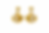 18K Gold Organic Shell Fan Zircon Drop Earrings in 316L Stainless Steel with PVD Gold Plating by Ducaibo Jewelry Factory
