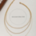 縮圖：Gold Layered Dainty Chain Necklace – Trendy Minimalist Jewelry for Women