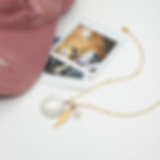 縮圖：316L stainless steel fish pendant necklace displayed on lifestyle background