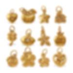 Mini Butterfly & Heart Charm Collection – DIY Jewelry Accessories