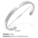 縮圖：Ocean Zircon Open Cuff Bracelet – Statement Jewelry Collection
