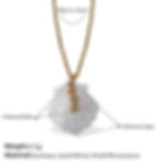 縮圖：18K Gold Plated Bow & Shell Pendant Necklace – Dainty Vacation Jewelry for Women