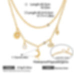 縮圖：Moon Devil Eye White Zircon Stainless Steel Necklace