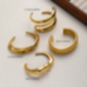 Best-Selling Chunky Cuff Bracelet – Modern European Street Style