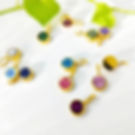 縮圖：Minimalist New Arrival Birth Flower Charms DIY Jewelry necklace pendant 的副本