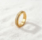 縮圖：Open zircon ring with 18K PVD gold plating