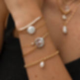 Irregular Baroque Freshwater Pearl Bracelet – Minimalist Luxe