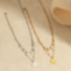 縮圖：Vintage Double-Layer Cross & Star Pendant Necklace – Stainless Steel | Adjustabl