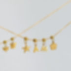 縮圖：mini flower star mermaid cross four-leaves,butterfly,bow,heart peandant DIY