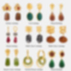 316L hypoallergenic stainless steel earrings
