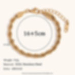 縮圖：Chic 18K Gold Plated Stainless Steel Bead Box & Paperclip Figaro Chain Bracelet