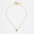 縮圖：Cross-Border Exclusive Stainless Steel Polished Choker Necklace with Heart-Shape