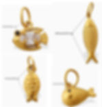 縮圖：Stainless Steel Ocean Turtle Boat Fish Pearl Pendant – DIY Jewelry Charm