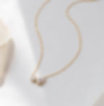 縮圖：Affordable Luxury 18K Gold-Plated Teardrop Double Zircon Necklace chocker chain