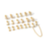 mini stud stack earrings stainless steel