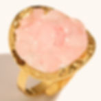 縮圖：Unique sea Starfish Ring - Vintage Style with Natural Stone & PVD Plating