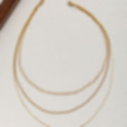 Gold Layered Dainty Chain Necklace – Trendy Minimalist Jewelry for Women