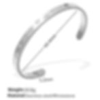 縮圖：Ocean Zircon Open Cuff Bracelet – Statement Jewelry Collection