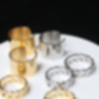 縮圖：Bold chain ring
