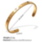 縮圖：Ocean Zircon Open Cuff Bracelet – Statement Jewelry Collection