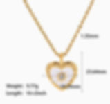 縮圖：European Heart Pearl Necklace for Women | Stainless Steel multi-Chain | Spring