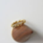 縮圖：twisted ring gold and silver