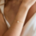 縮圖：Romantic pearl bead chain necklace
