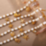 縮圖：Stainless Steel Dolphin Pearl Bracelet – Ocean Jewelry Collection