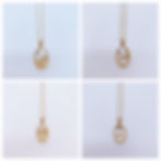 縮圖：Zodiac Shell Pendant Necklace 18K Gold PVD-Plated Stainless steel necklace