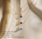縮圖：Minimalist New Arrival Birth Flower Charms DIY Jewelry necklace pendant 的副本