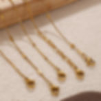 縮圖：2025 New Arrival 18K Gold Plated Stainless Steel Necklaces – Multiple Chain Styl