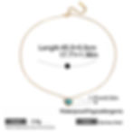 縮圖：Turquoise Combination Stainless Steel Necklace – Mini Pendant Summer Jewelry