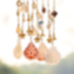 PVD gold plated stainless steel ocean-inspired necklace for brands