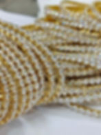 316L stainless steel tennis chain converted from sterling silver design