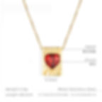縮圖：Best-Selling minimalist Vintage Heart Zircon Necklace - 18K Gold Plated