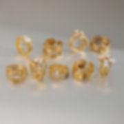 316 L Steel Stackable Ring Set for Women | Custom Stainless Steel Jewelry