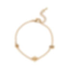 縮圖：Adjustable Heart sun sta Charm Bracelet – 18K Gold Vacuum-Plated Stainless Steel
