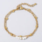 縮圖：Bohemian Double-Layer Natural Stone Beaded Bracelet – Custom Logo | 16+5cm Adjus