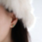 縮圖：sun flower opal necklace and earrings