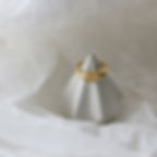 縮圖：stainless steel rhombus signet ring
