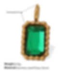 縮圖：Geometric Gemstone Pendant Charms – DIY Jewelry Collection
