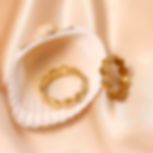 縮圖：Custom Stainless Steel Shell Ring – Trendy, Tarnish-Free & Perfect for Daily Wea