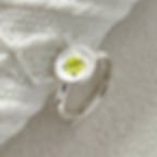 縮圖：Circular Striped Design ring, Adjustable Push-Pull Minimalist Fashion Ring