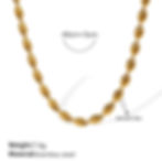 縮圖：Multi-Style 18K Gold Plated Stainless Steel Chain Necklace – Twisted Rope, Snake